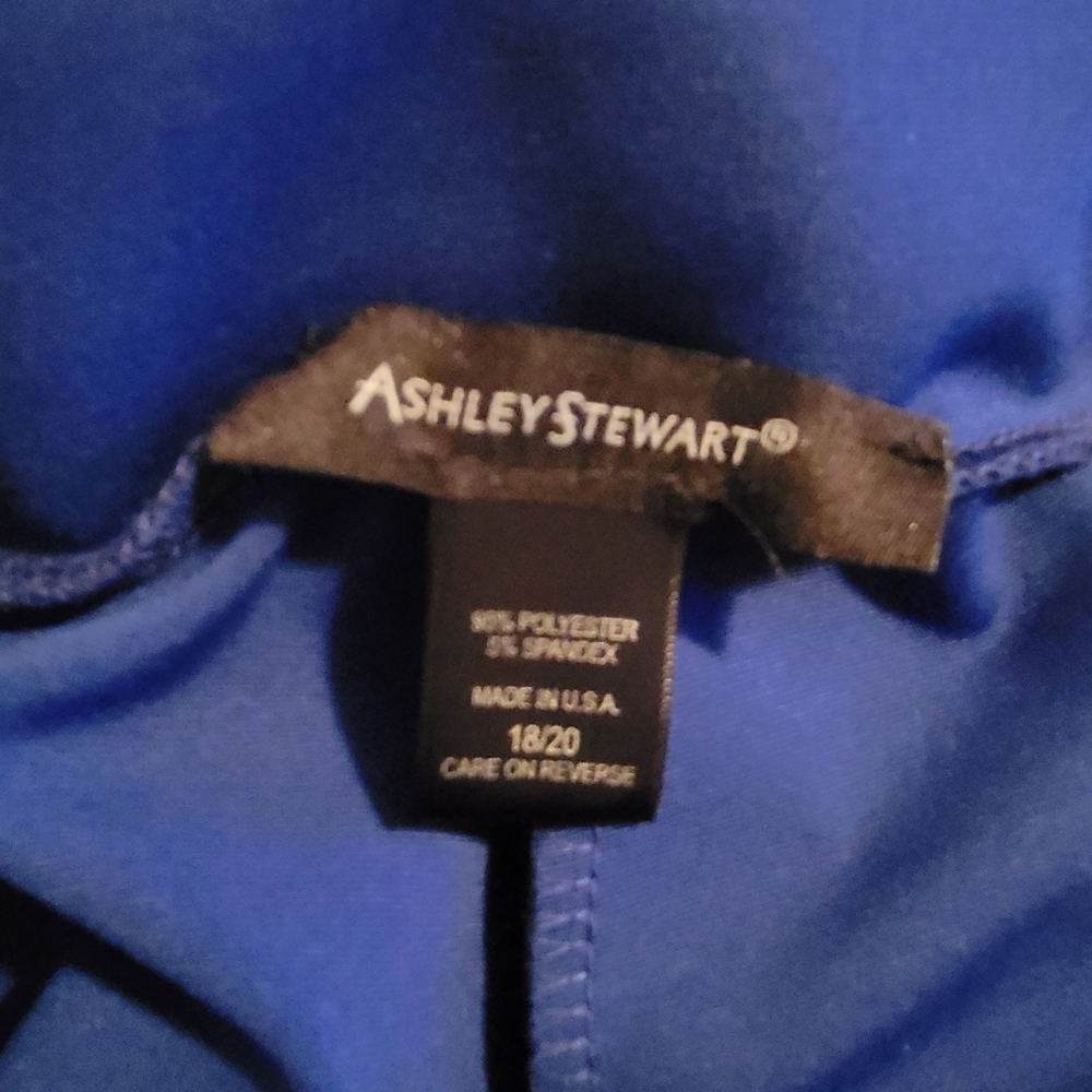 MUST GO!!! Ashley Stewart blue dress pants